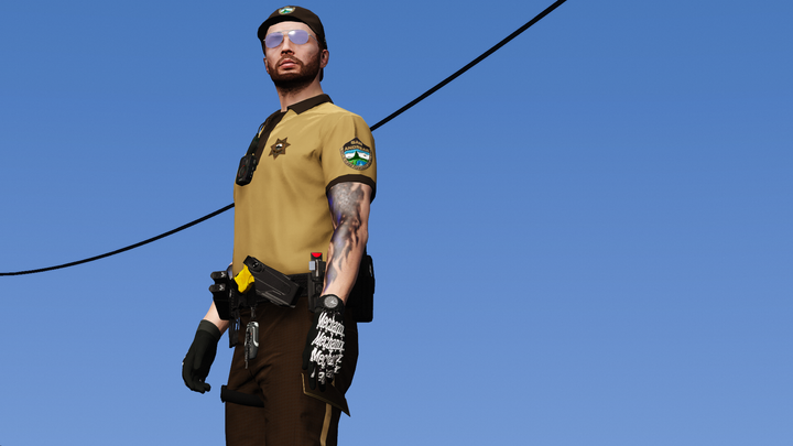 Forfait uniforme de garde-chasse 