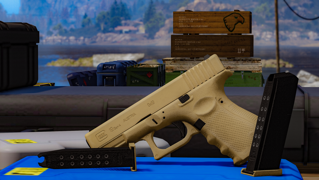 Étui Glock 19 Gen 4 et Safariland 7378 7TS ALS 